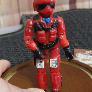 GI JOE Arah Cobra Rattlier Piolt VTG 1984 Action figure, No accessories,